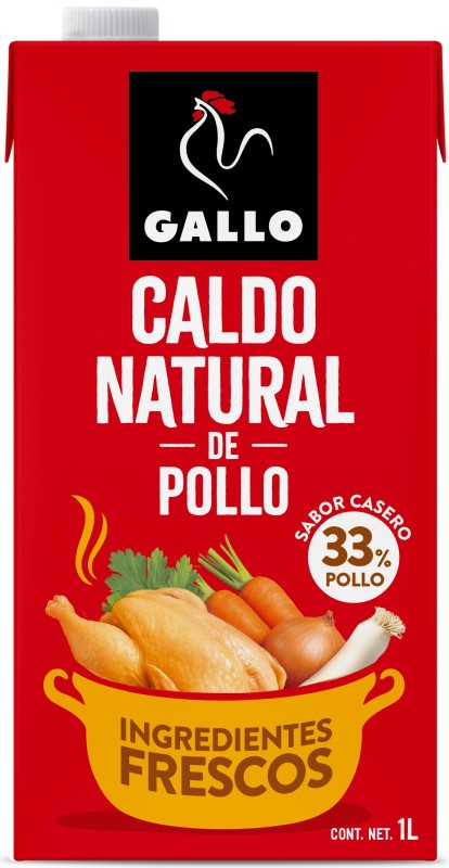 Gallo Sabor Casero Caldo Natural de Pollo 1L