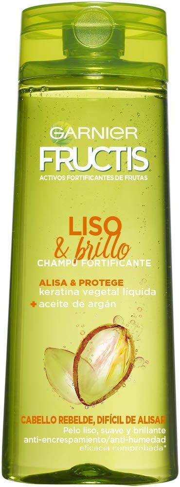 Garnier Fructis Hidra Liso Champú Fortificante 360 ml