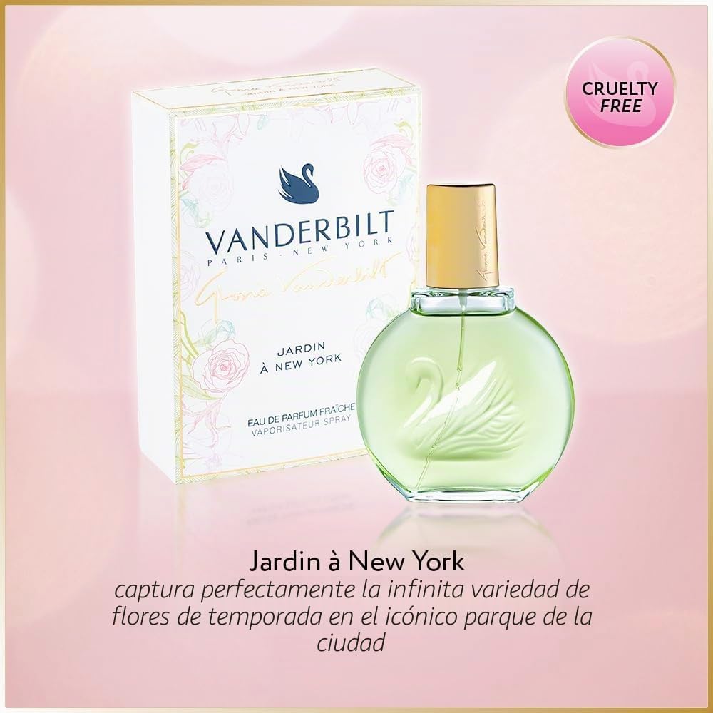 Gloria Vanderbilt Jardin à New York Eau de Parfum Fraîche 100 ml