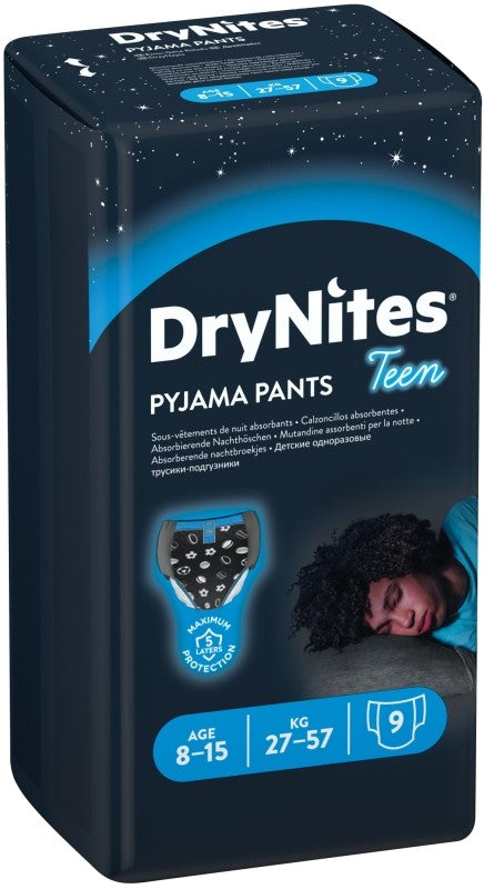 Huggies DryNites Teen Pyjama Pants Talla 8-15 Años (27-57 kg)