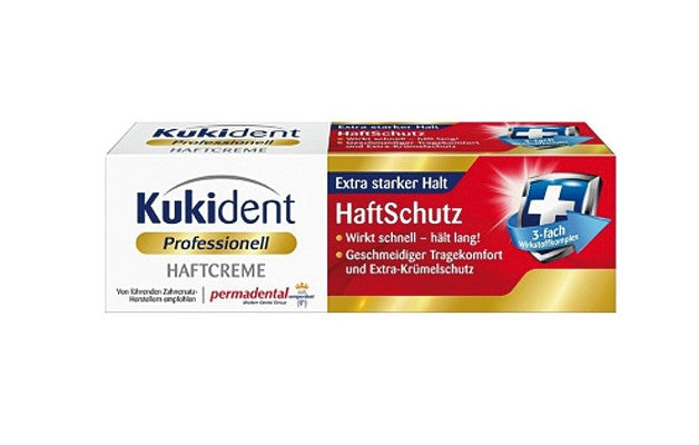 Kukident Professionell HaftSchutz Crema Adhesiva para Dentaduras 40G