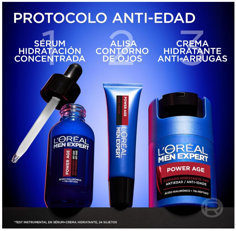 L’Oréal Men Expert Power Age Crema Hidratante Revitalizante 24H 50 ml