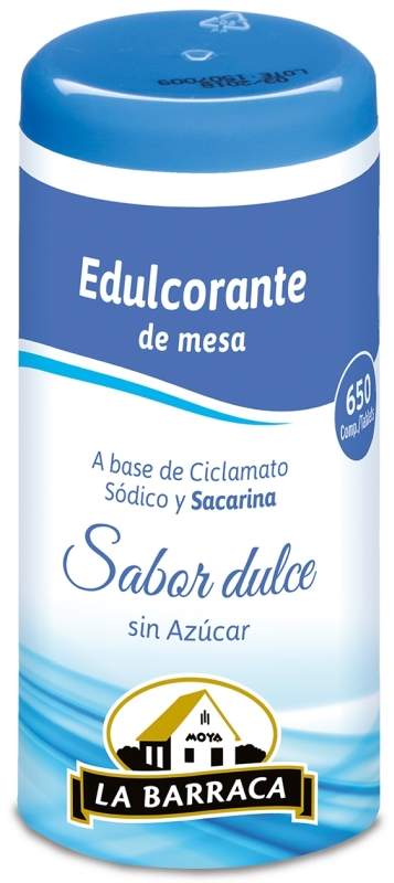 La Barraca Edulcorante de Mesa Comprimidos 650U