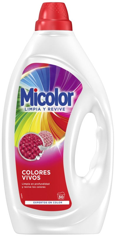 Micolor Colores Vivos Detergente Líquido 30 Lavados