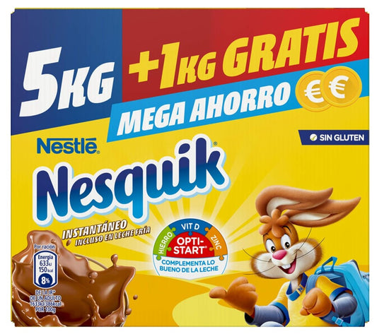 Nesquik Cacao en Polvo 6 Kg