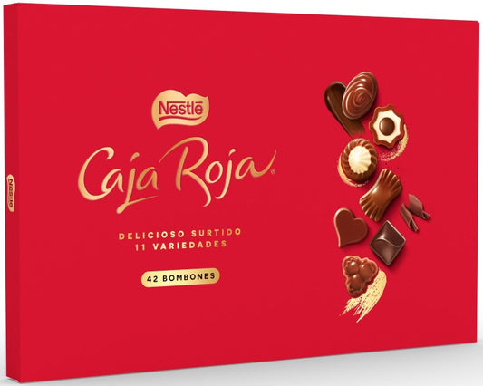 Nestlé Caja Roja Bombones de Chocolate 400G