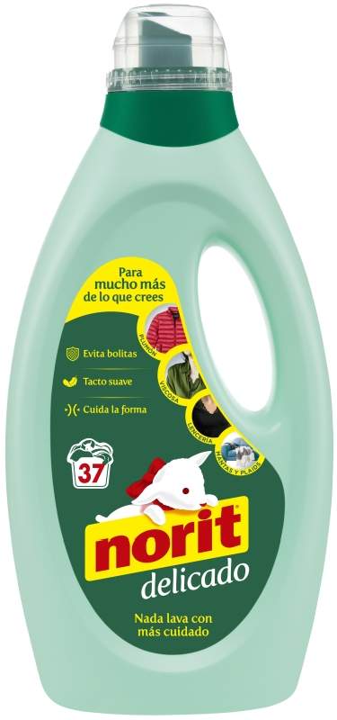 Norit Delicado Detergente Líquido 1125 ml 37D