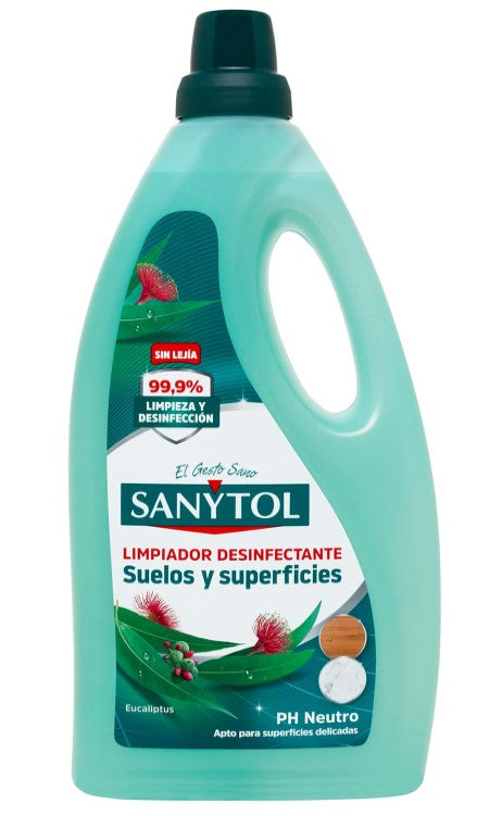 Sanytol Limpiador Desinfectante Suelos y Superficies 1200 ml