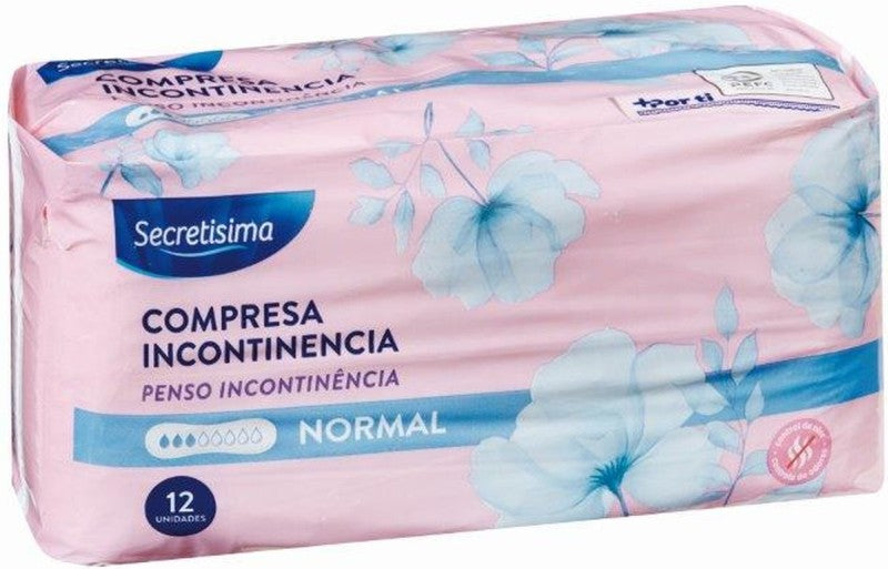 Secretisima Compresas Incontinencia Normal 12U
