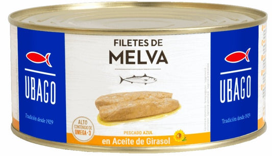 Ubago Filetes de Melva en Aceite de Girasol RO-950