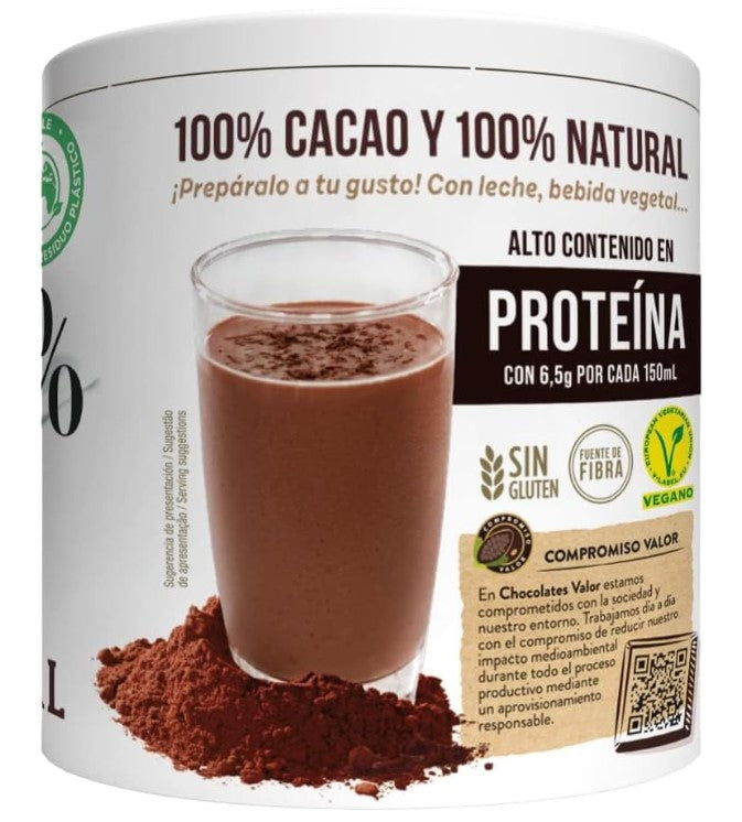 Valor Cacao Puro Natural 100% 250G