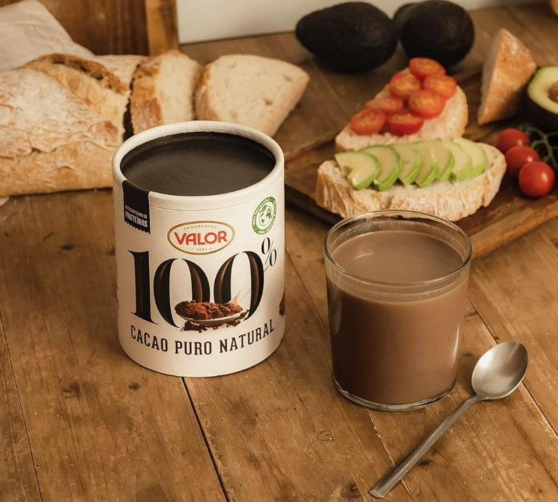 Valor Cacao Puro Natural 100% 250G