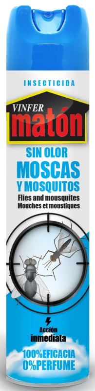 Vinfer Matón Sin Olor Insecticida Moscas y Mosquitos 600 ml
