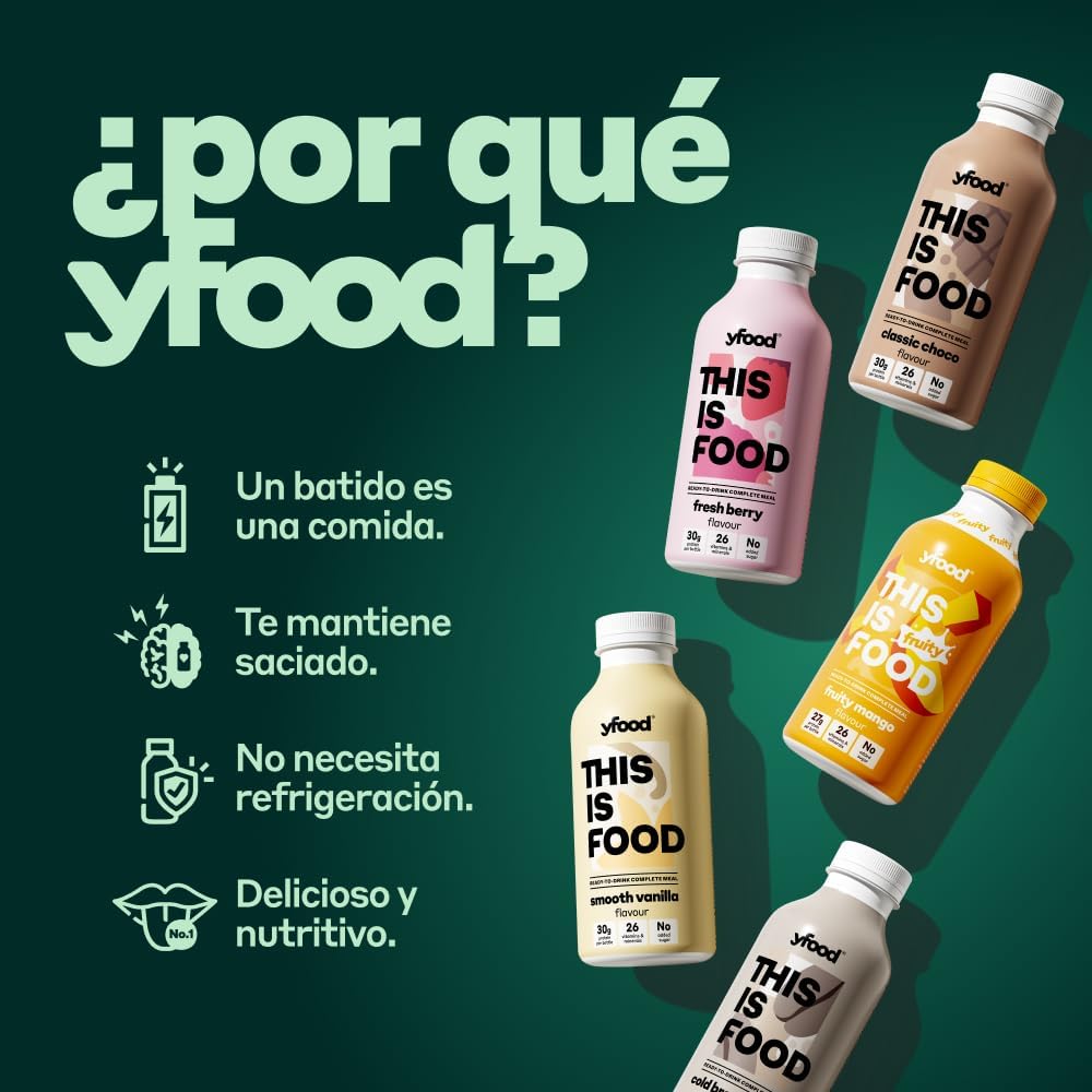 yfood Classic Choco Batido Sustitutivo 500 ml